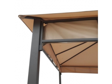 Gazebo/Cenador de techo suave (doble capa) 10' x 10'