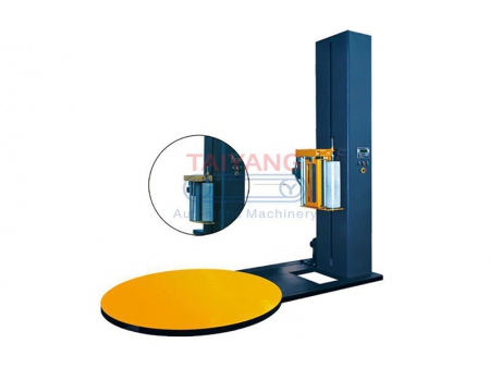 Envolvedora y flejadora automática de palets