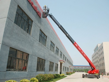 Elevador de pluma telescópica autopropulsada, HT390/HT410J