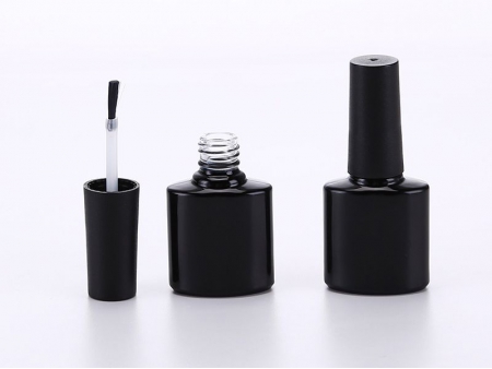 Frasco de Vidrio Negro, para Esmalte de Uñas SP-702