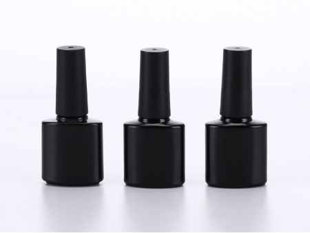 Frasco de Vidrio Negro, para Esmalte de Uñas SP-702