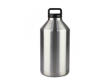 Growler de 3.8L de Doble Pared con Boca Ancha y Tapa Chug