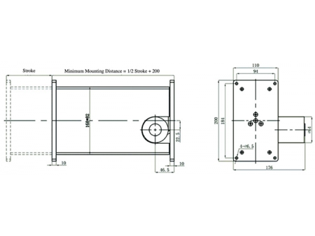 Columna elevadora eléctrica