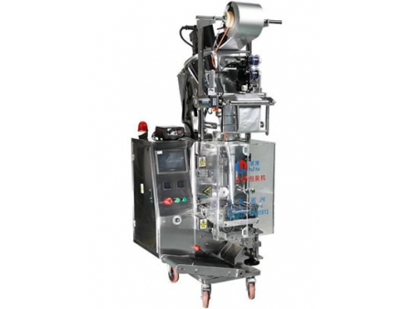 Máquina formadora, llenadora y selladora automática de polvos