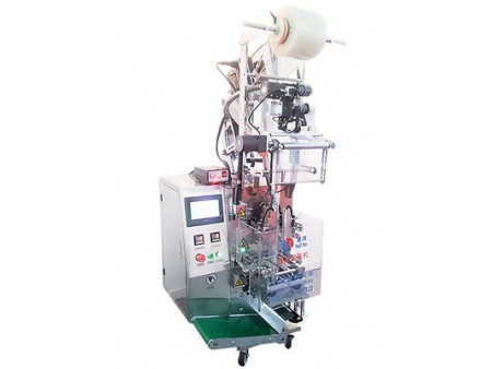 Máquina formadora, llenadora y selladora automática de polvos