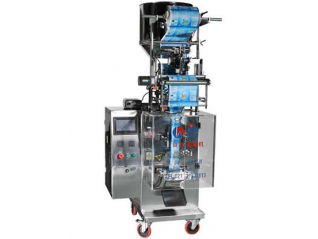 Máquina formadora, llenadora y selladora automática de paquetes de productos granulados