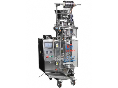 Máquina formadora, llenadora y selladora automática de paquetes de productos granulados