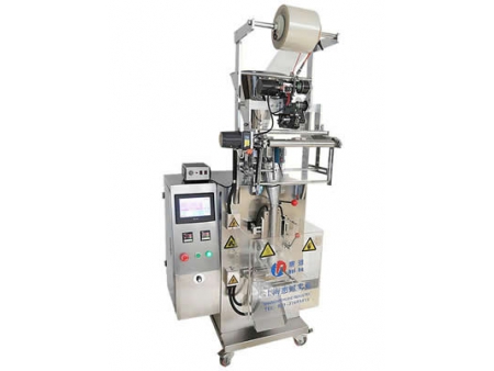 Máquina formadora, llenadora y selladora automática de paquetes de productos granulados