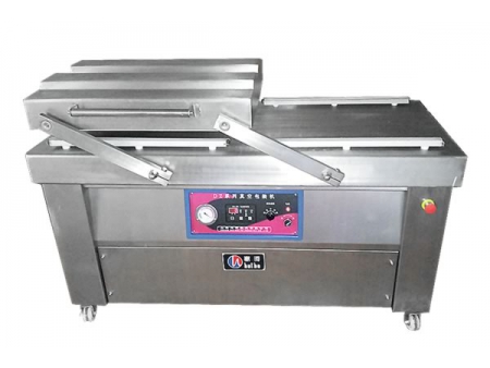 Máquina envasadora al vacío con doble cámara