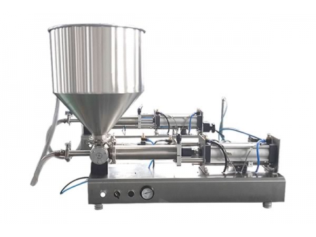 Máquina llenadora de líquidos y pastas