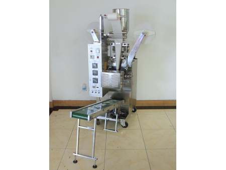 Máquina llenadora y selladora de bolsas de té (con hilos y etiquetas)