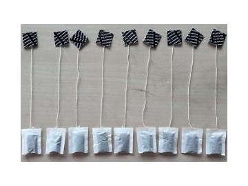 Máquina llenadora y selladora de bolsas de té (con hilos y etiquetas)
