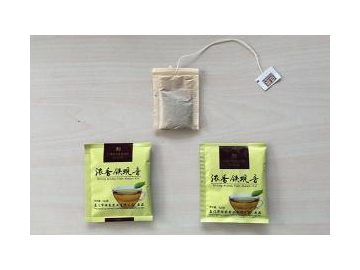 Máquina llenadora y selladora de bolsas de té promocional