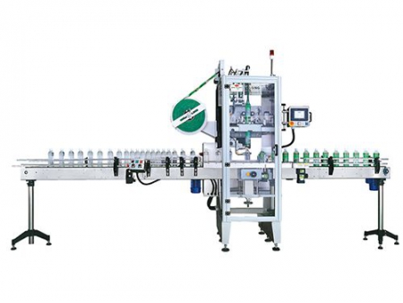 Aplicador de manga termoencogible de cabezal único, DSV-200P2 / Etiquetadora de manga termoencogible