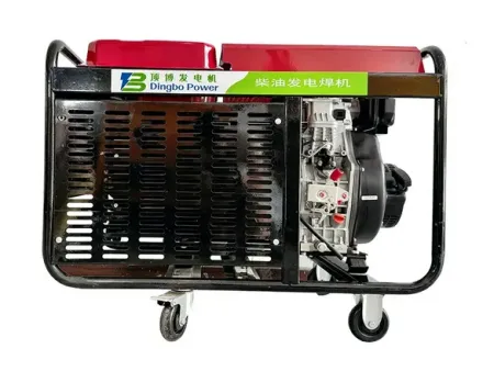 Generador de soldadura diésel 250A (01 cilindro)