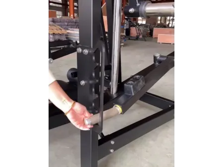 Máquina de prensa de piernas vertical