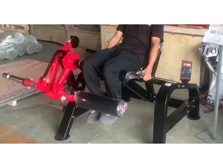Máquina de extensión y flexión de piernas sentado