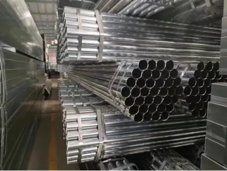Galvanizado de tubos de acero