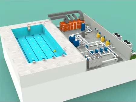 Solución y tecnología de procesos de tratamiento de agua para piscinas y spas