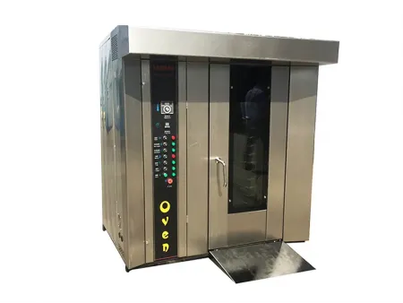 Horno rotativo (Horno rotativo de aire caliente, Horno rotativo de panadería, Horno rotatorio, Horno de 32 bandejas) Horno rotativo (Horno rotativo de aire caliente, Horno rotativo de panadería, Horno rotatorio, Horno de 32 bandejas)