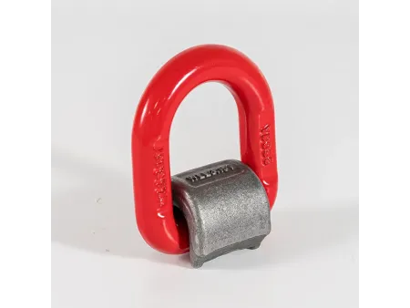 Cáncamo soldable G80 (Soldado en eslabón D pivotante)