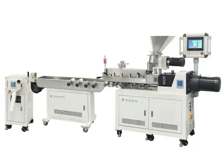 Línea de peletización de hebras de doble husillo con refrigeración por agua, BP-8177-ZB