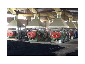 Molino refinador de caucho