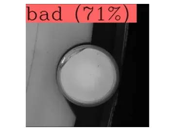 Máquina automática de inspección de polvo liofilizado y oxígeno residual en viales