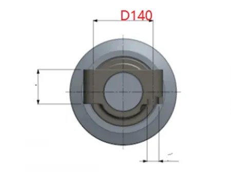 Rodillo superior para excavadora Komatsu PC3000