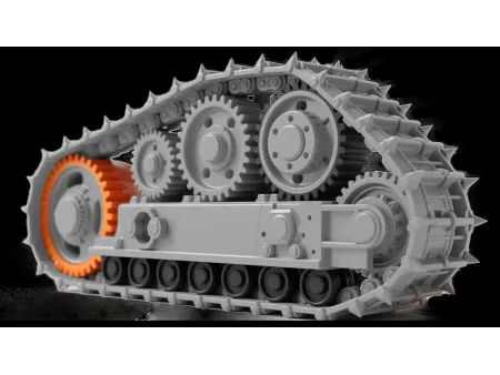 Segmento de rueda dentada para bulldozer Komatsu D85