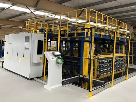 Sistema de transporte de láminas de vidrio