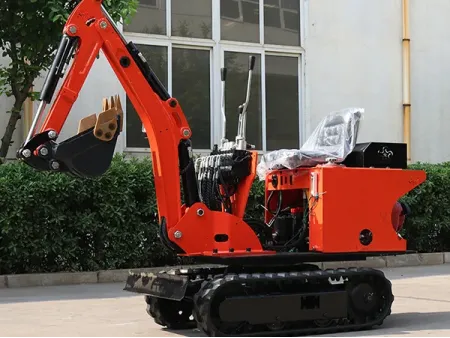 Miniexcavadora diésel sobre orugas KV08