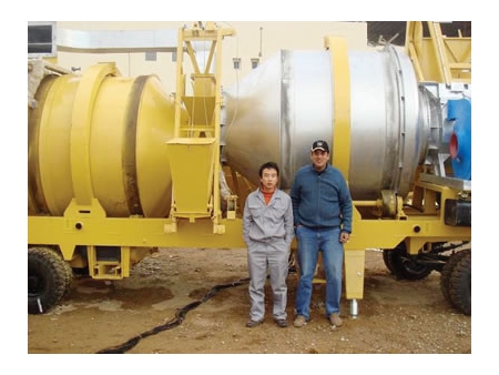 Planta de asfalto móvil, serie SLB