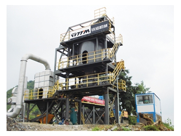 Planta estacionaria independiente de reciclaje de RAP