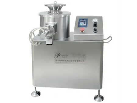 Esferonizadora a escala de laboratorio