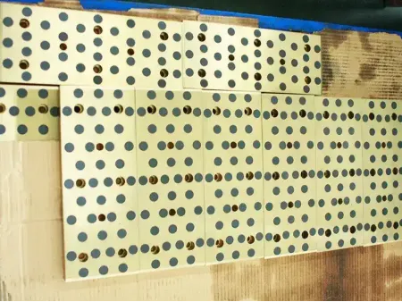 Placas de desgaste de bronce