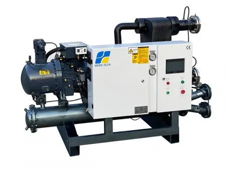 Chiller de baja temperatura enfriado por agua