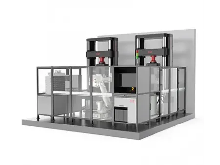 Sistema automatizado robótico de pruebas de tracción de láminas