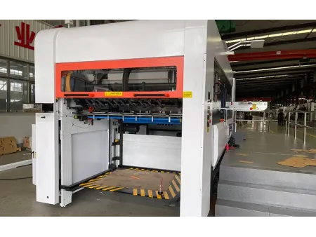 Troqueladora plana semiautomática