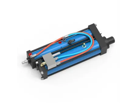 Cilindro neumohidráulico, serie BT