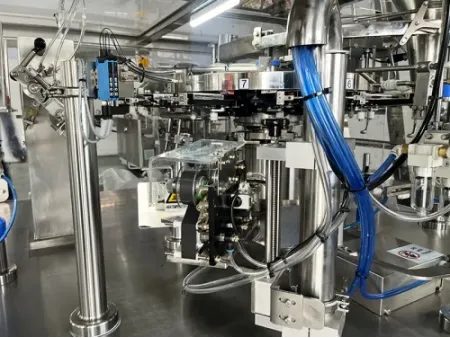 Línea de llenado de gránulos