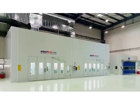 Cabina de pintura para aeronaves