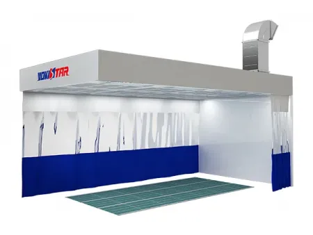 Estación de preparación de pintura
