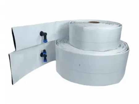 Manguera plana preperforada