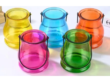 Frascos de vidrio para velas