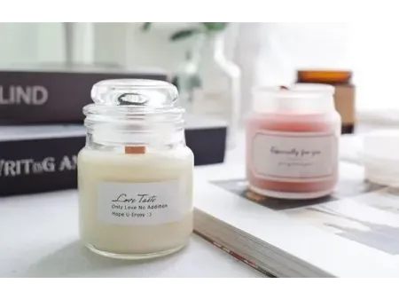 Frascos de vidrio para velas