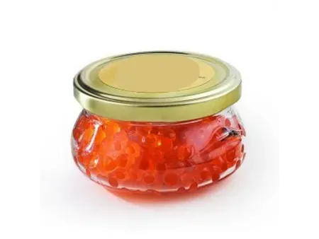 Frascos de vidrio para caviar