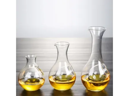 Botellas de vidrio para sake