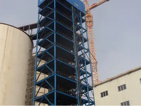 Estructuras metálicas para sistemas de transporte de materiales a granel