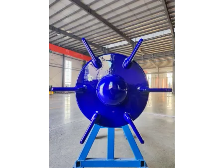 Agitador de turbina con revestimiento de vidrio